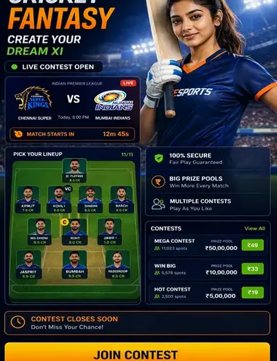 Black (black series) fantasy cricket & matchday visual 3